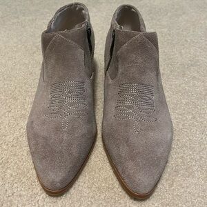 Grey City Womens Ankle Cowboy Boots